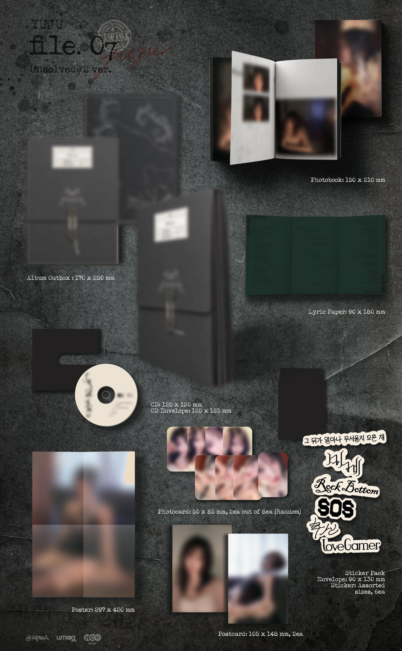 YUJU - 4th Mini Album [file. 07] Unsolved #02 Ver. — 2