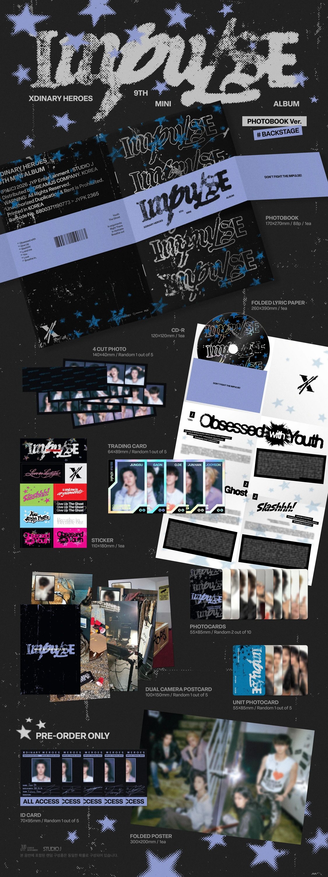 Xdinary-Heroes - 9th Mini Album [IMPULSE] — 2