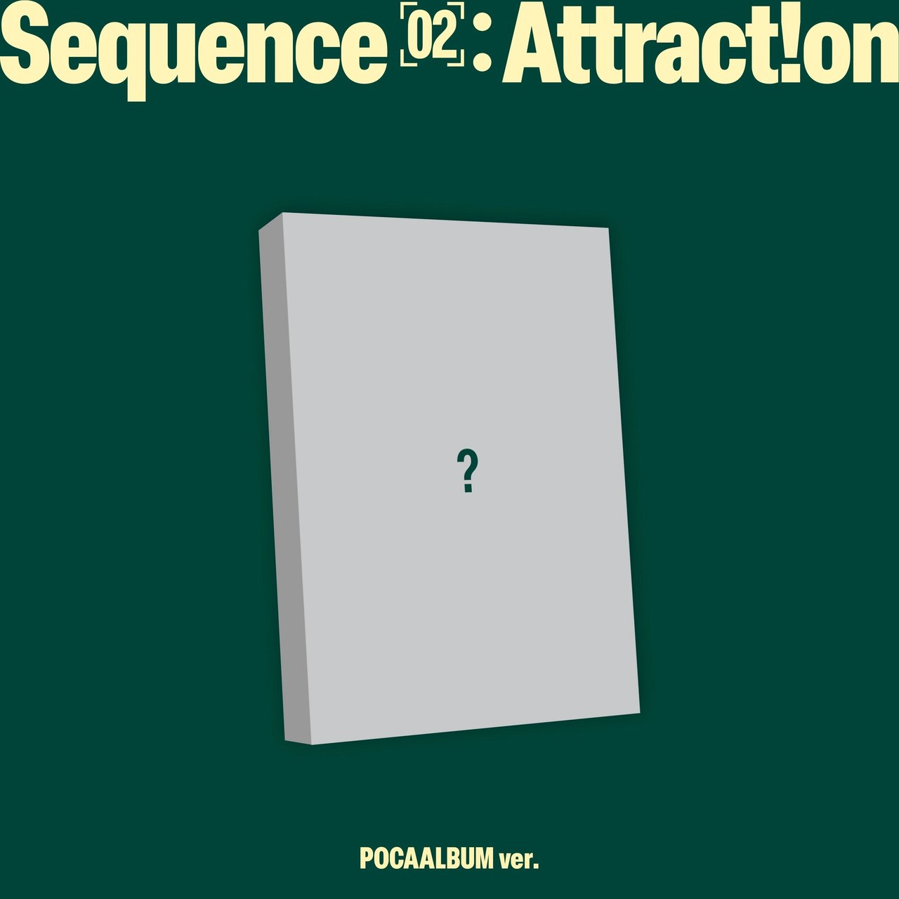 AND2BLE - 2nd Mini Album [Sequence 02: Attraction] POCAALBUM Ver.