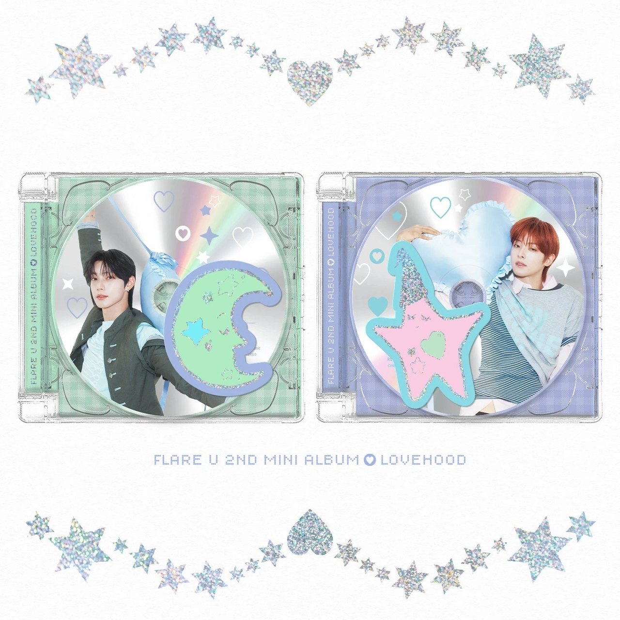FLARE U - 2nd Mini Album [LOVEHOOD] JEWEL CASE Ver.