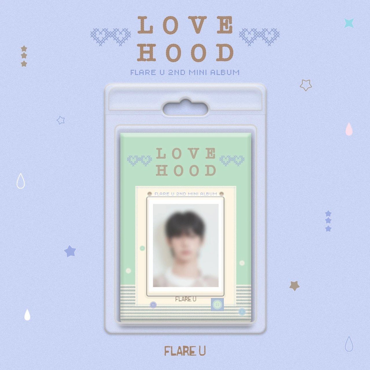 FLARE U - 2nd Mini Album [LOVEHOOD] FaNCy Ver.
