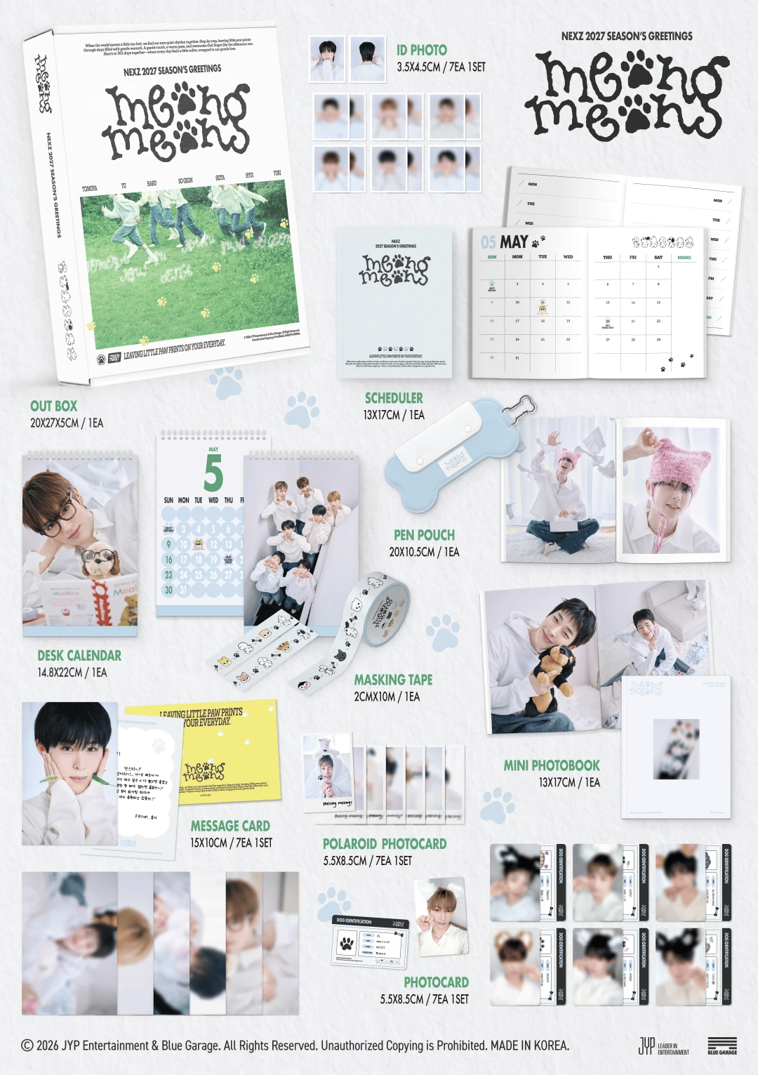 NEXZ - 2027 Season's Greetings [meong meong] — 2