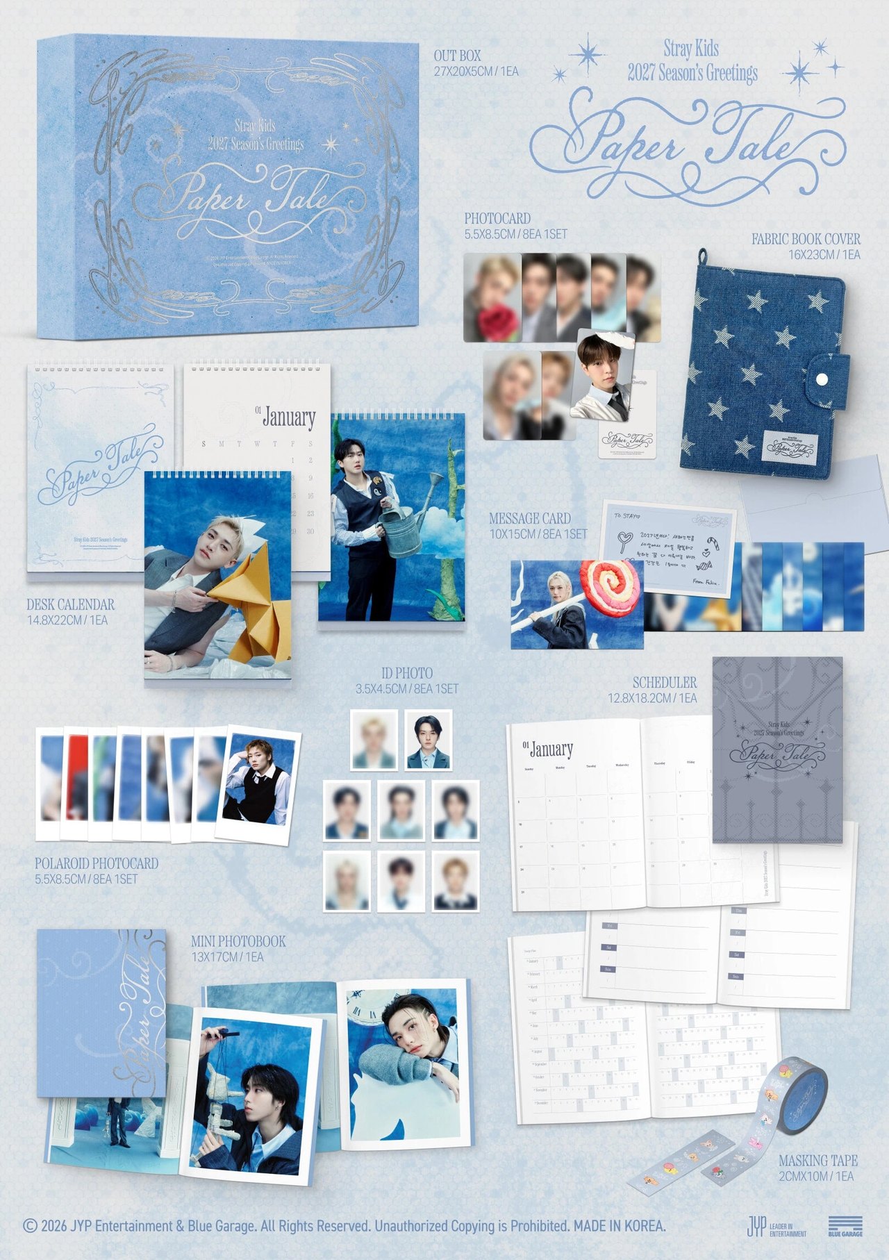 Stray Kids - 2027 Season's Greetings [Paper Tale] — 2