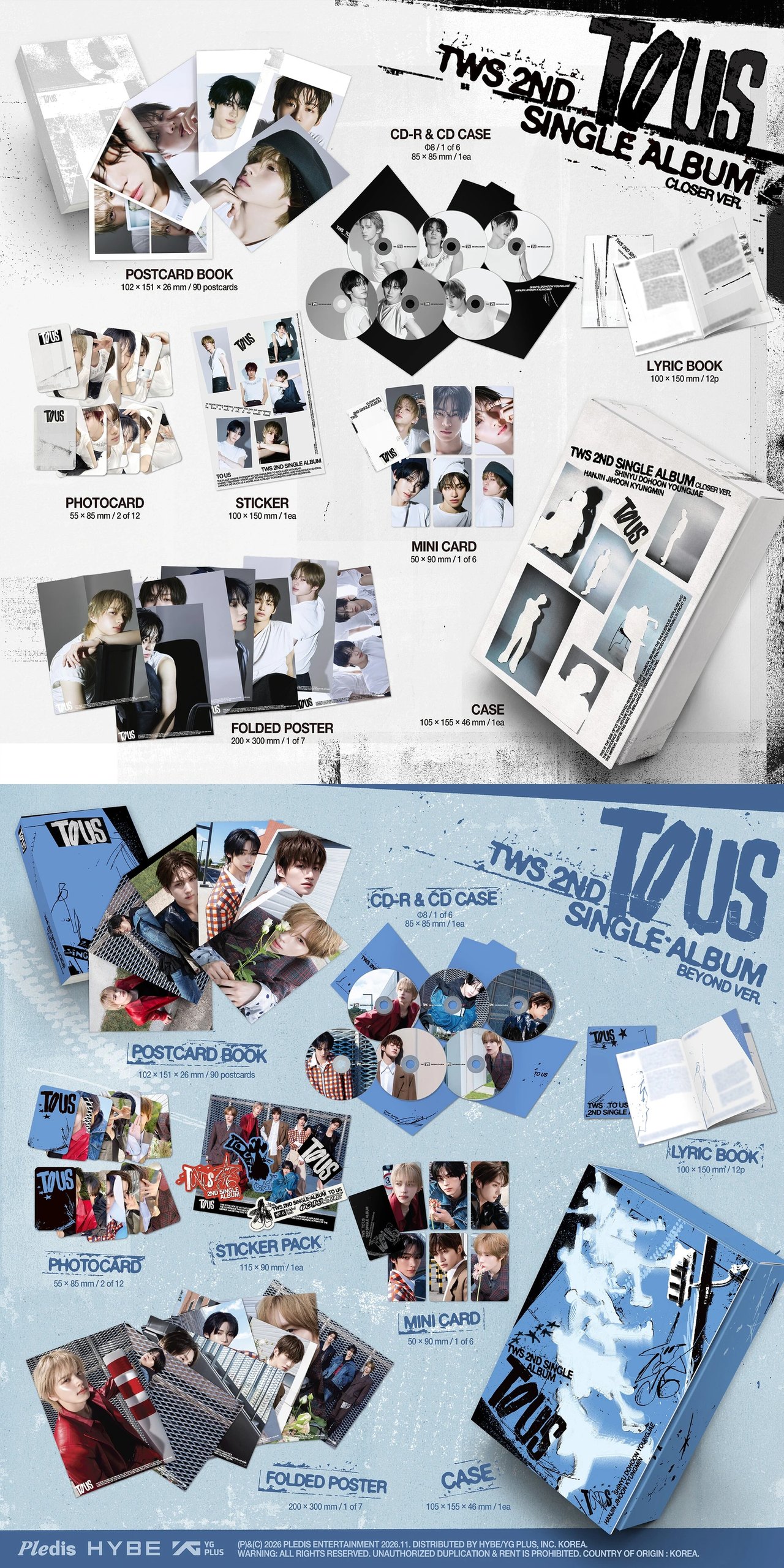 TWS - 2nd Single Album [TO US] | KPOP HOUSE