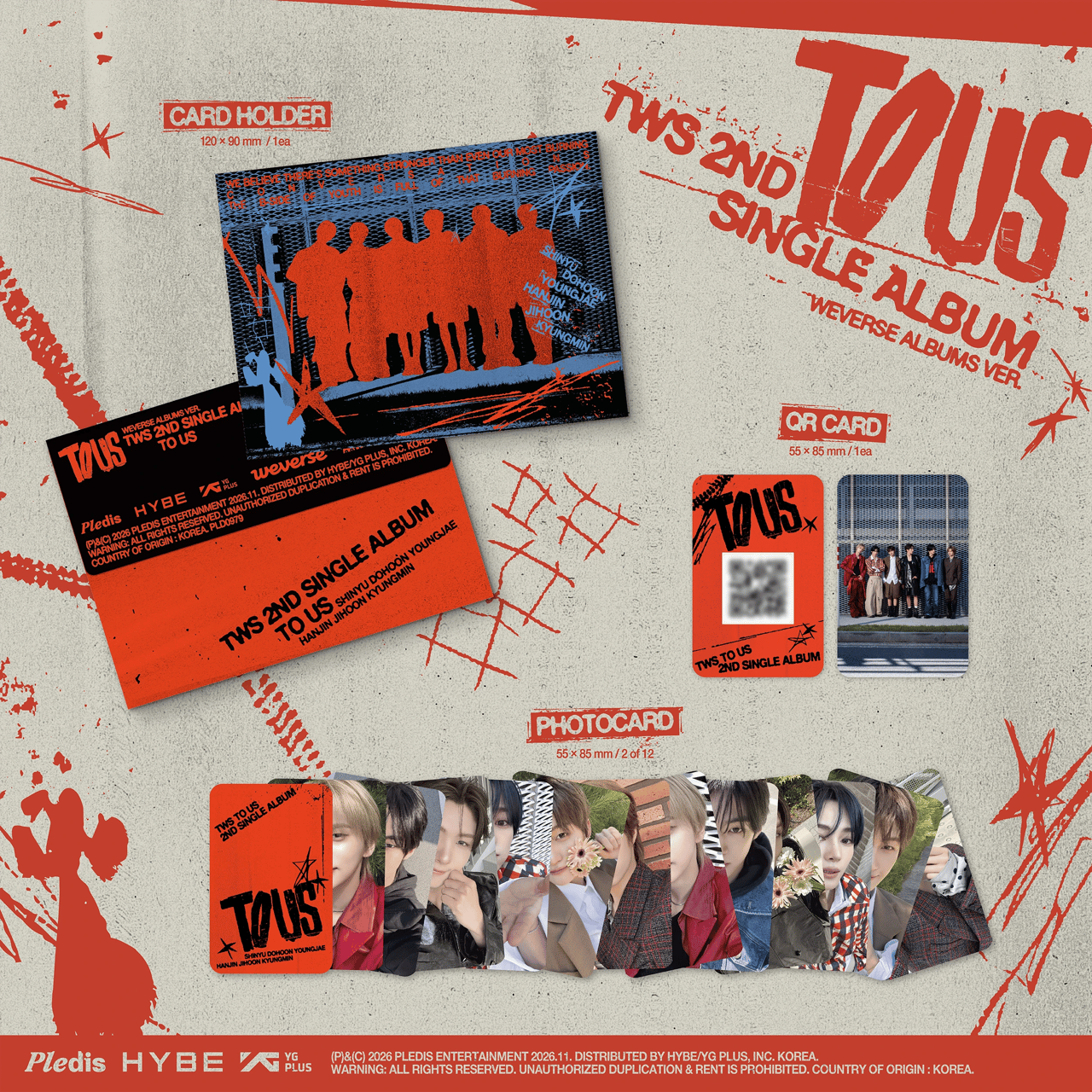 TWS - 2nd Single Album [TO US] Weverse Albums Ver. — 2