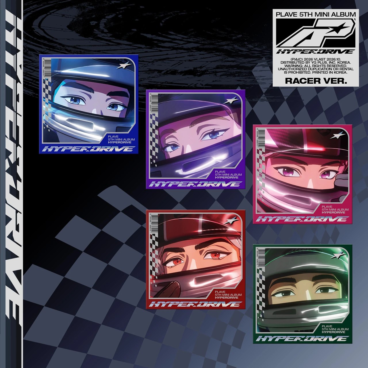 PLAVE - 5th Mini Album [HYPERDRIVE] Racer Ver.