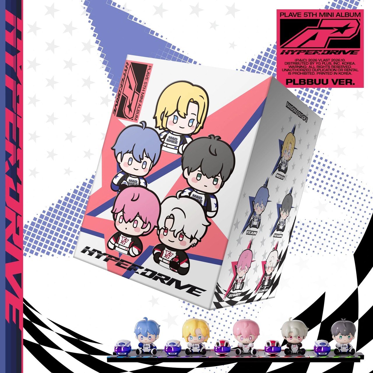 PLAVE - 5th Mini Album [HYPERDRIVE] PLBBUU Ver.