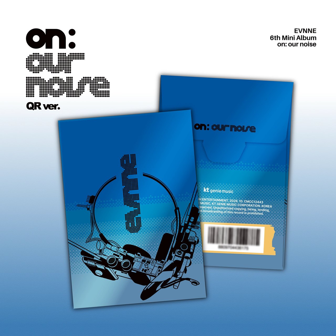 EVNNE - 6th Mini Album [on our noise] QR Ver.