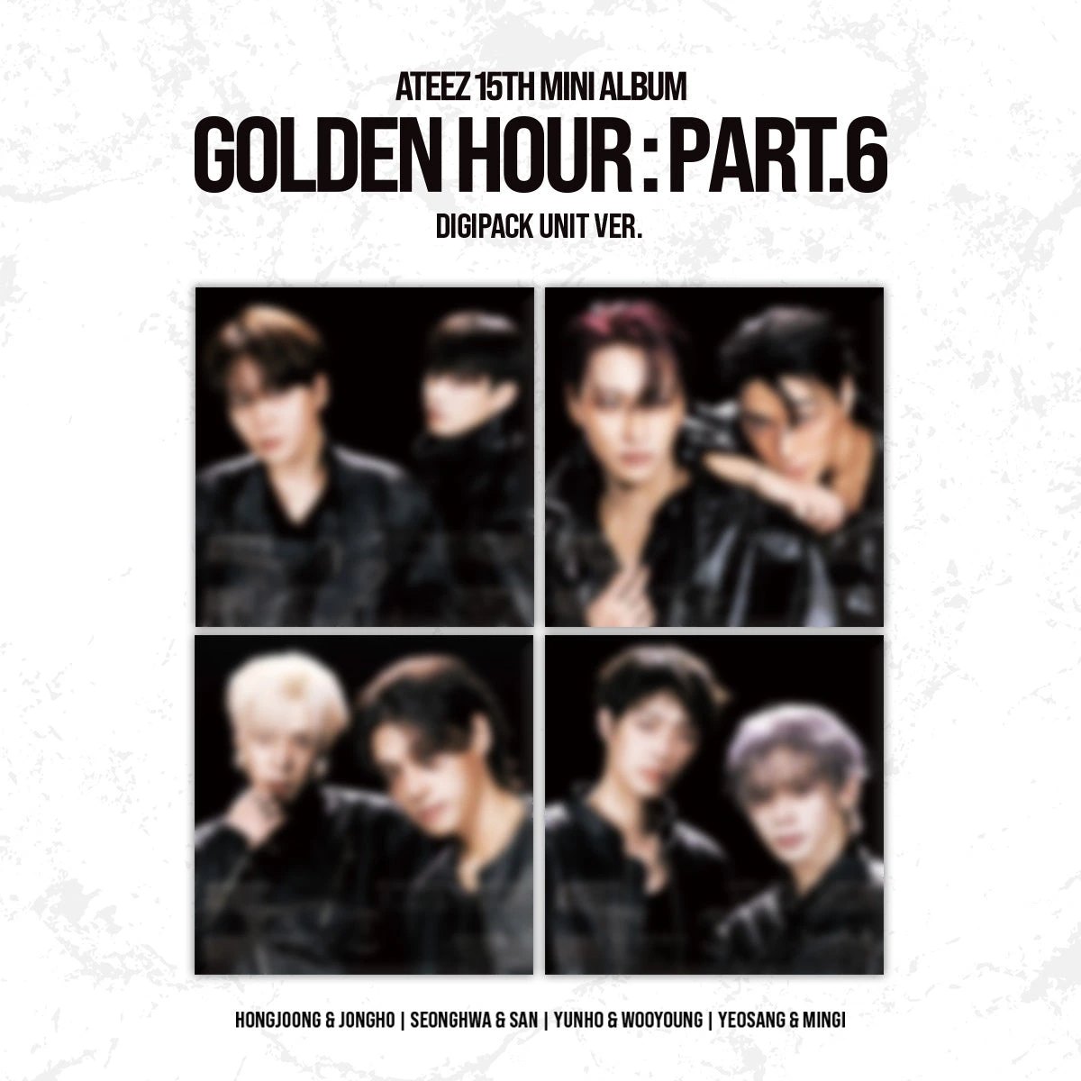 ATEEZ - [GOLDEN HOUR : Part.6] DIGIPACK UNIT Ver.