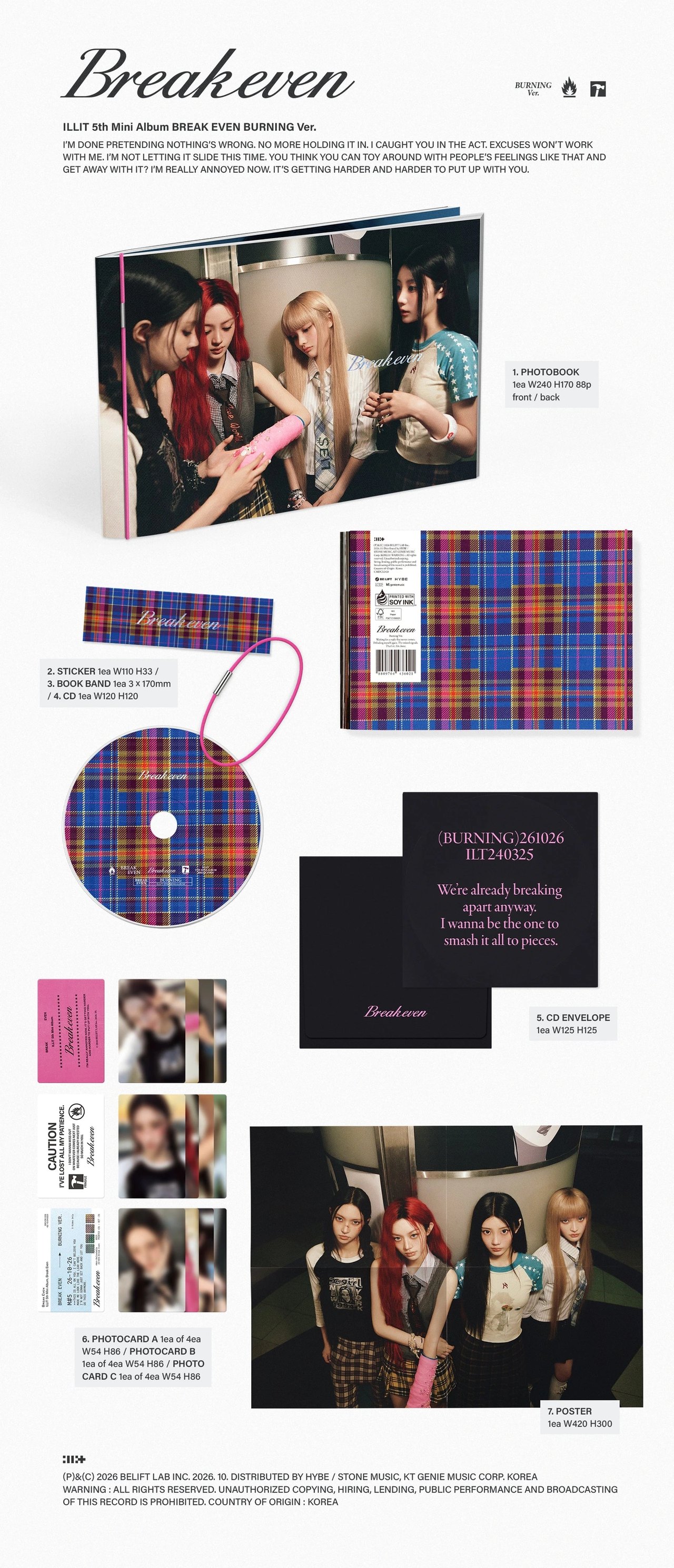 ILLIT - 5th Mini Album [BREAK EVEN] — 2