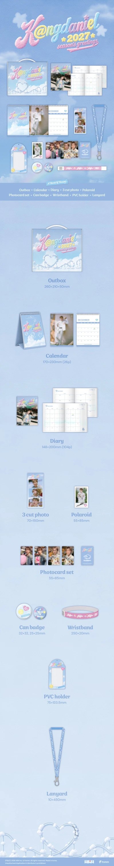 KANGDANIEL - 2027 SEASON'S GREETINGS — 2