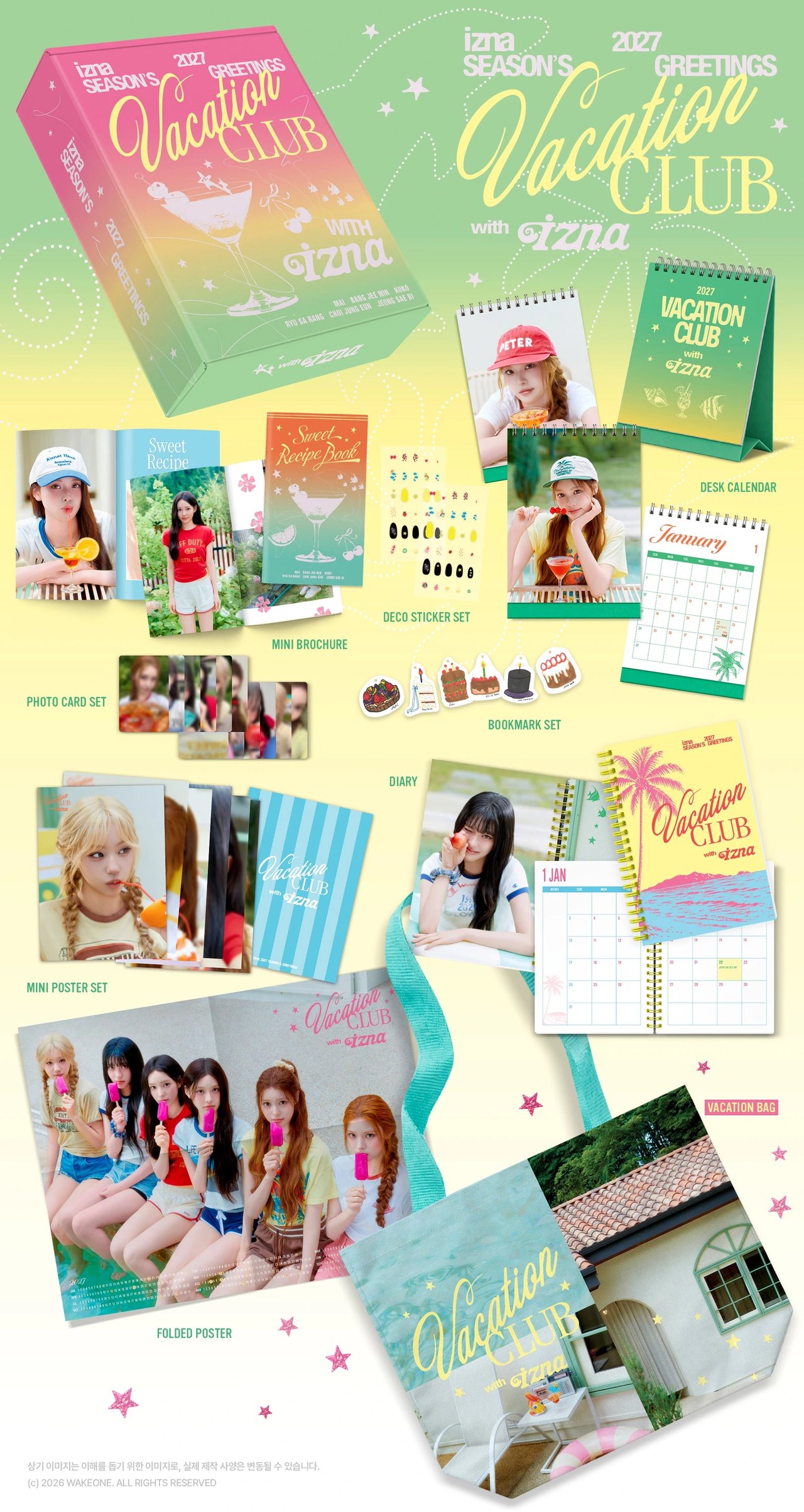izna - 2027 SEASON'S GREETINGS [VACATION CLUB with izna] — 2
