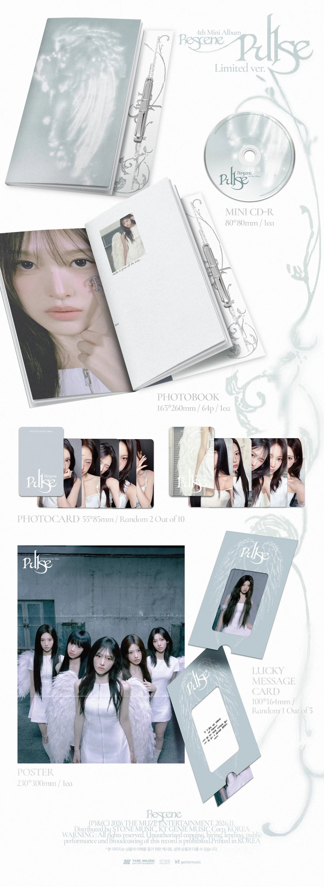 RESCENE - 4th Mini Album [PULSE] Limited Ver. — 2