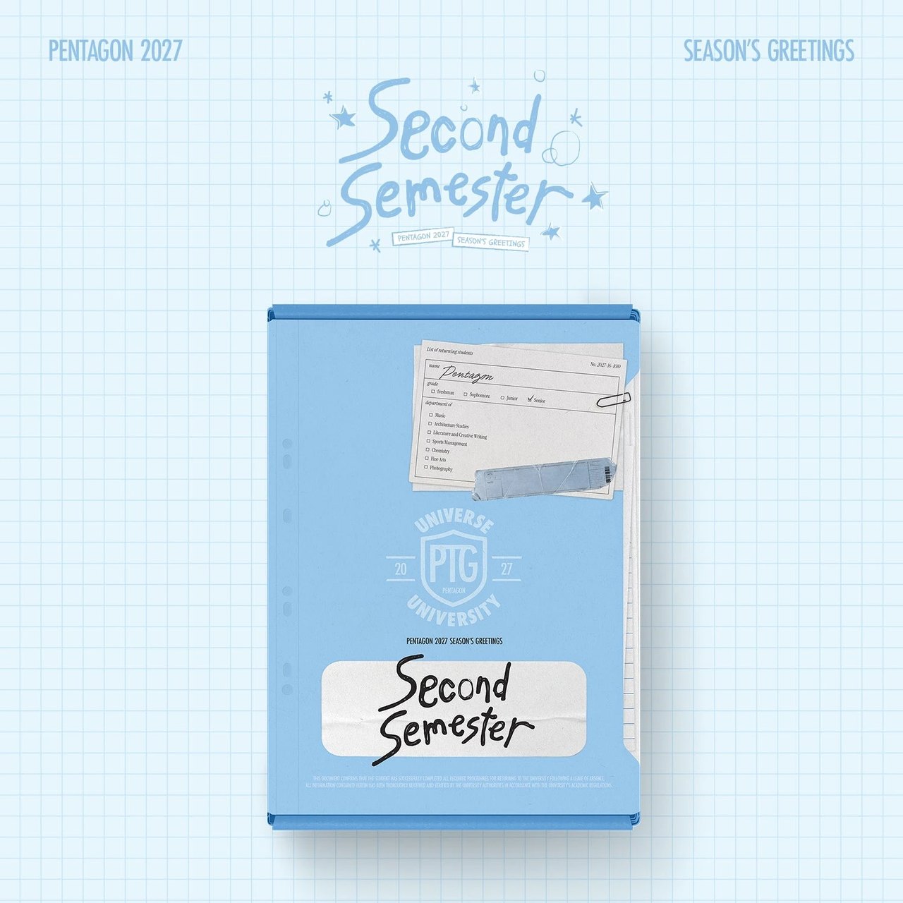 PENTAGON - 2027 SEASON'S GREETINGS [Second Semester]
