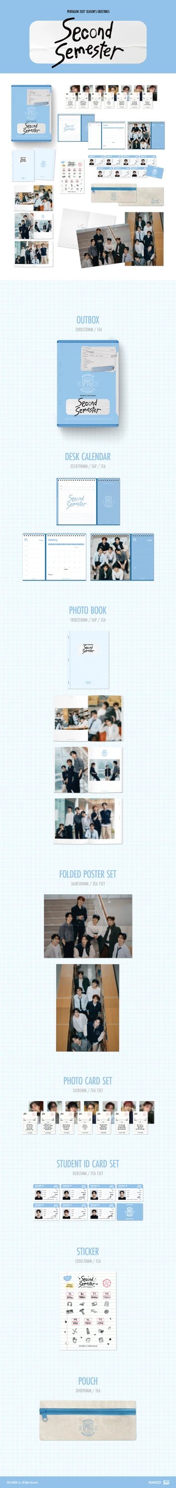 PENTAGON - 2027 SEASON'S GREETINGS [Second Semester] — 2