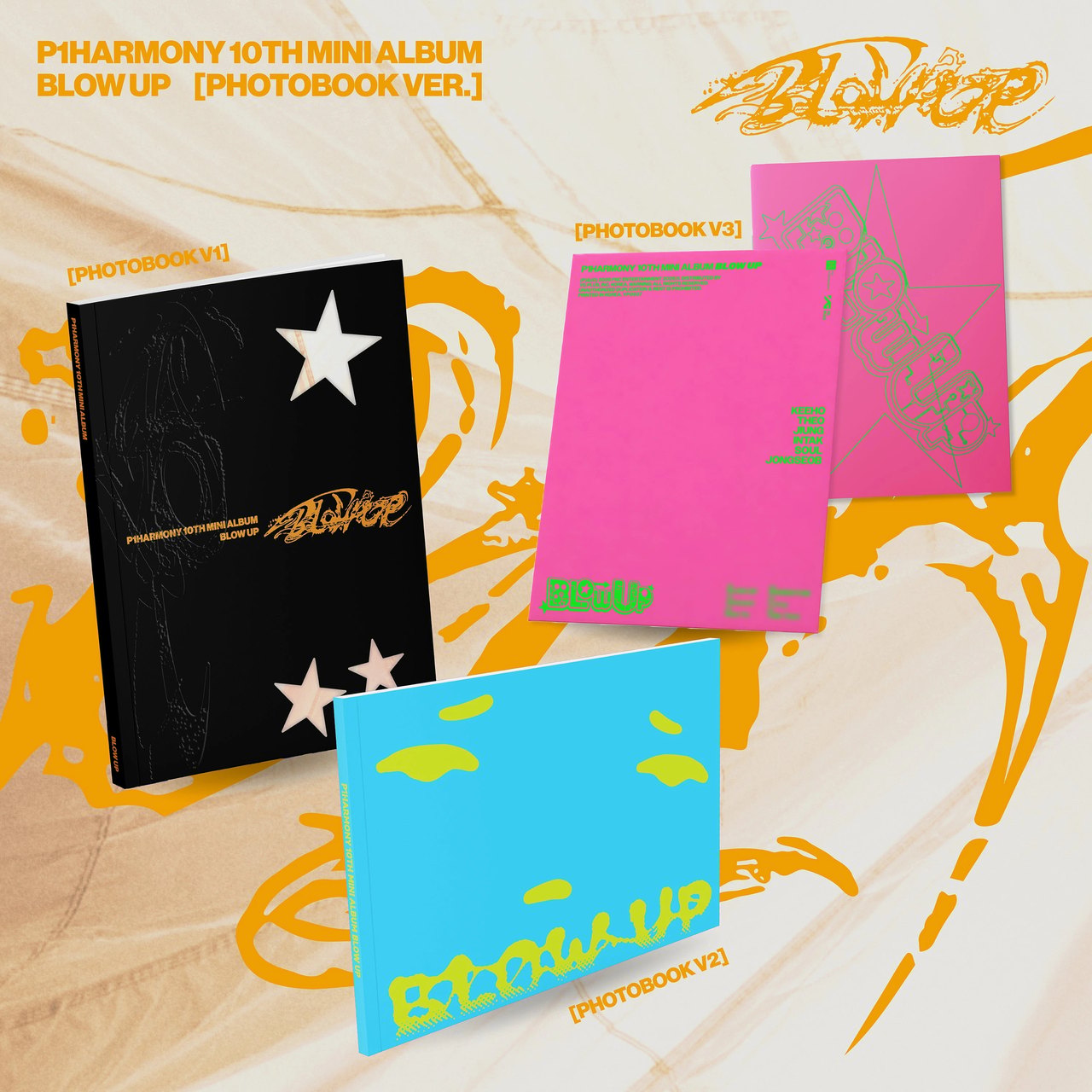 P1Harmony - 10th Mini Album [BLOW UP] Photobook Ver.