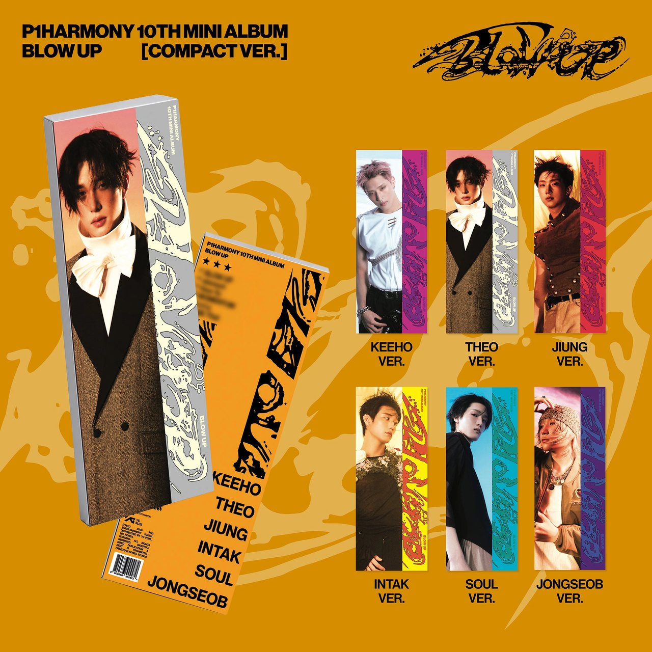 P1Harmony - 10th Mini Album [BLOW UP] Compact Ver.