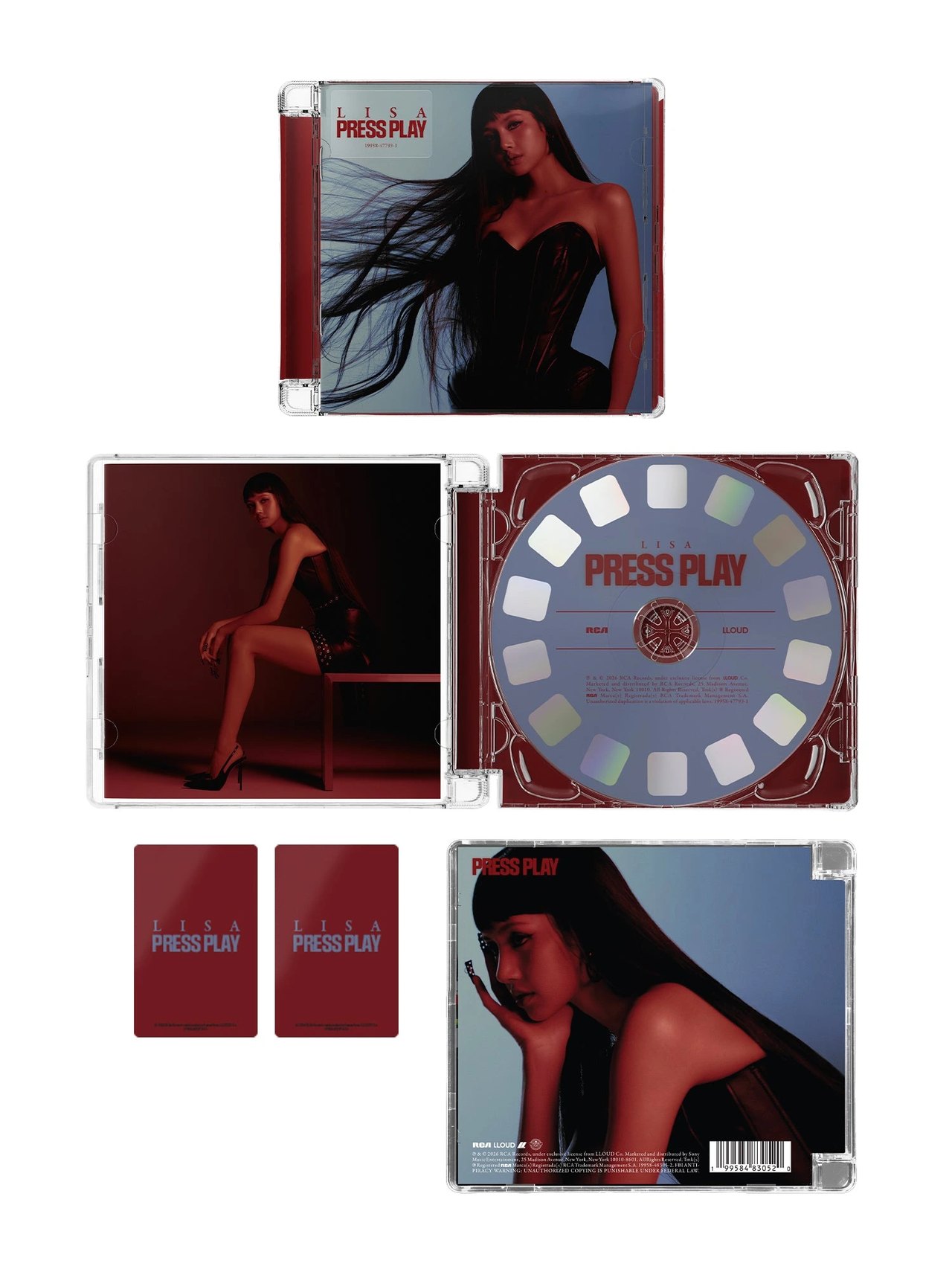 LISA - [Press Play] CD — 2