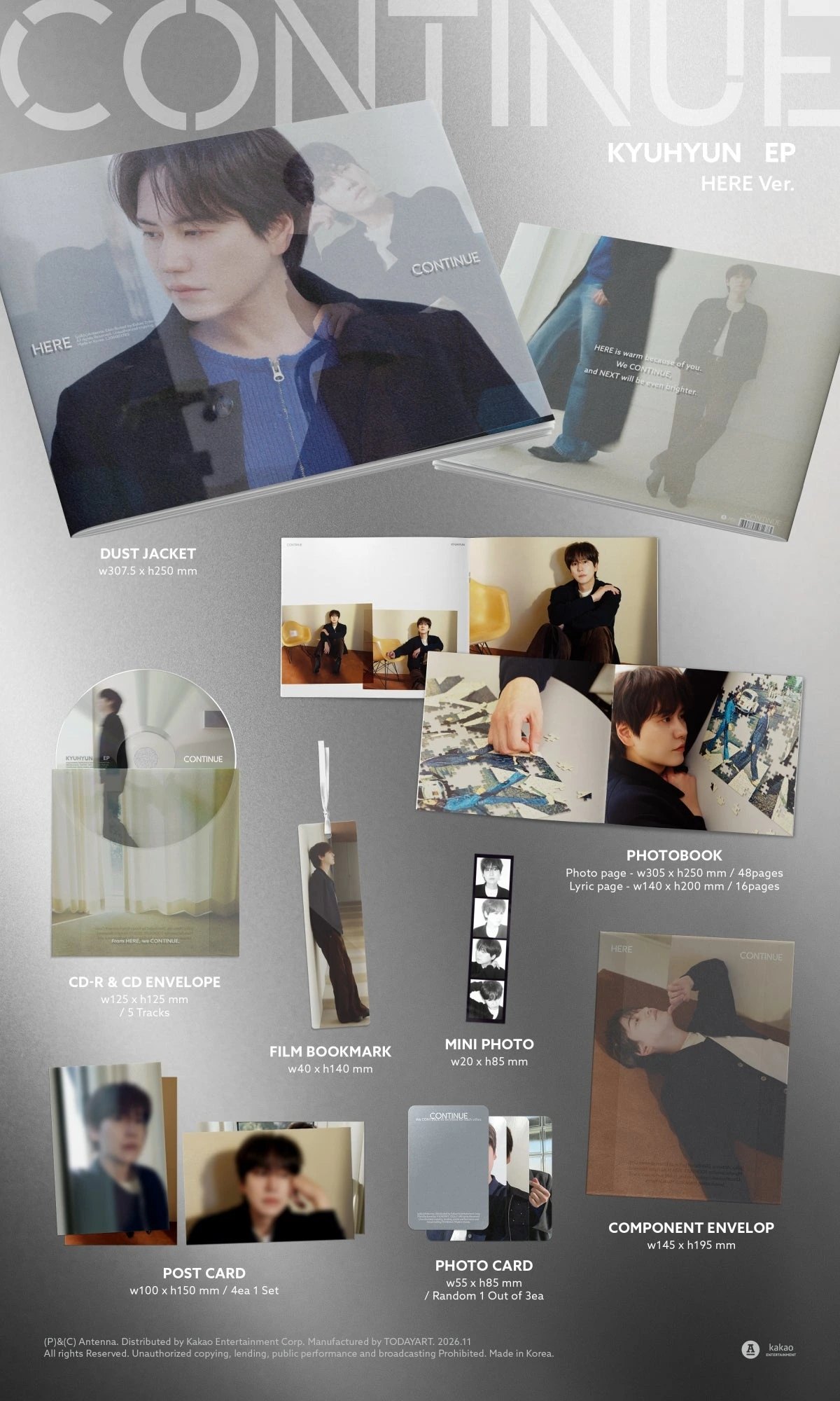 KYUHYUN - EP [CONTINUE] HERE Ver. — 2