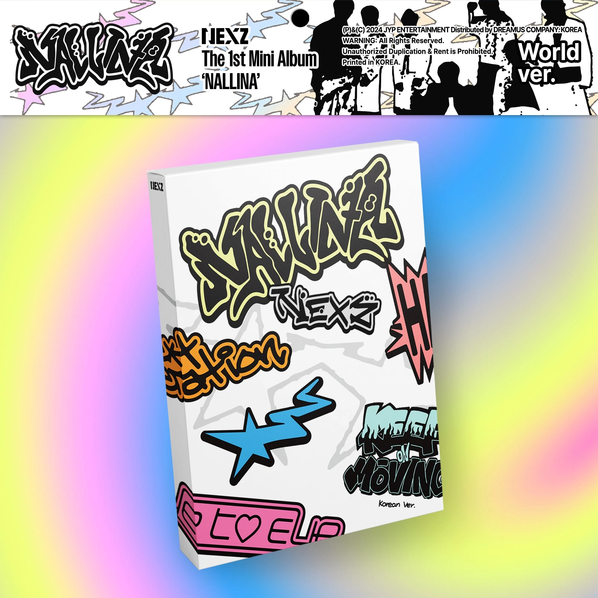 NEXZ - 1st Mini Album [NALLINA] World Ver. (Limited Edition