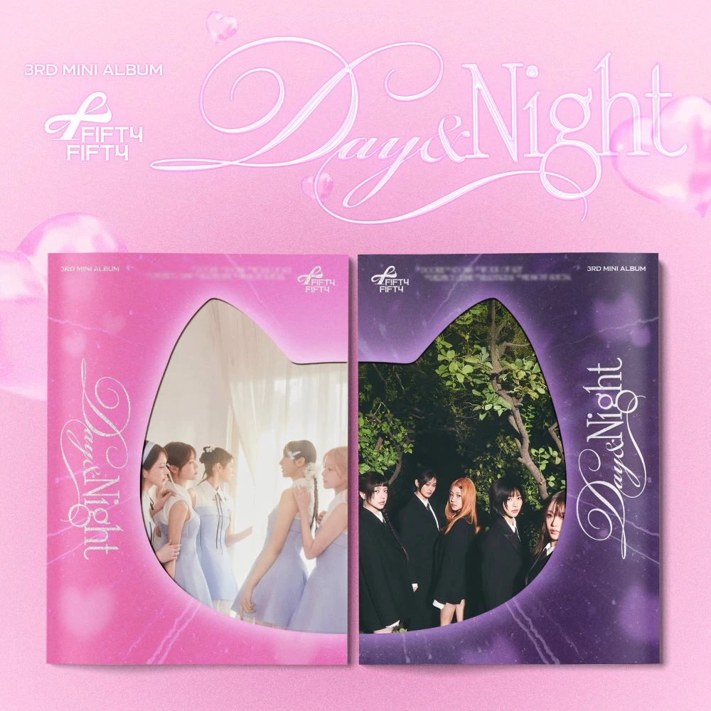 夜の公園(part three): 3rd Mini Album FIFTY FIFTY - 3rd Mini Album [Day & Night] | KPOP HOUSE