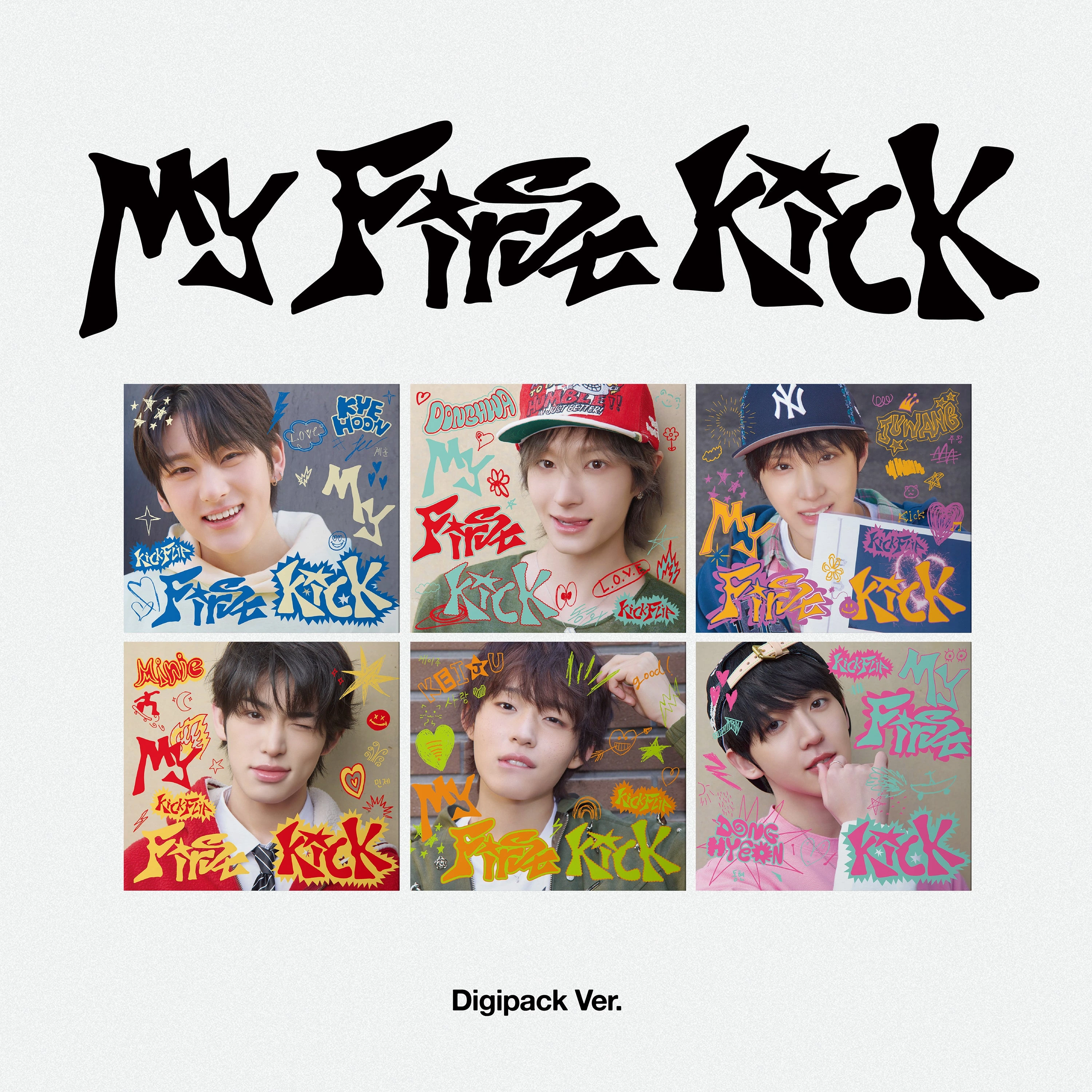 KickFlip - [My First Kick] Digipack Ver. | KPOP HOUSE