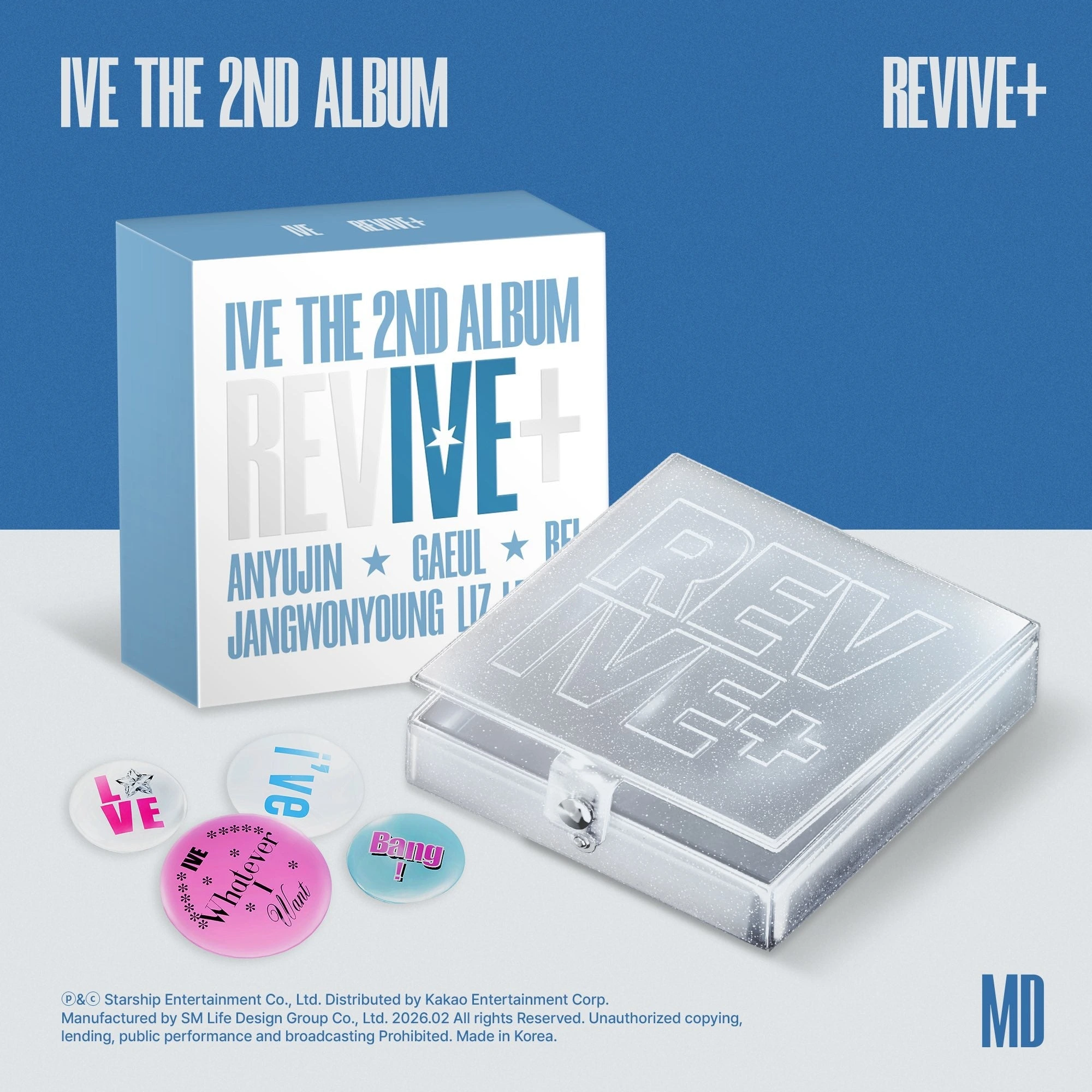 K-POP・アジア IVE REVIVE+ IVE - 2nd Album [REVIVE+] MD Ver. | KPOP HOUSE