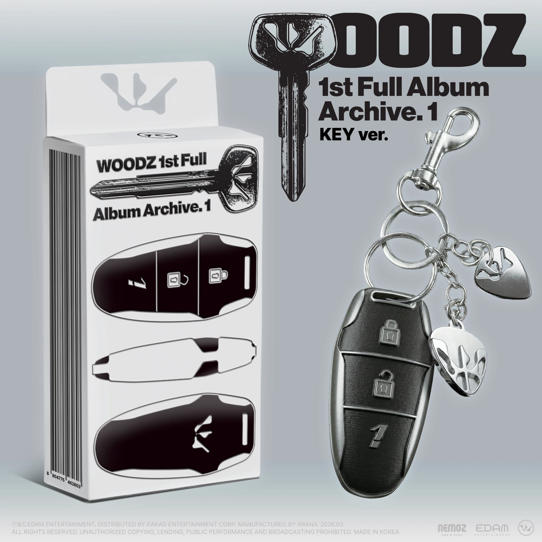 WOODZ 1st Full Album Archive.1 キーver WOODZ - 1st Full Album [Archive. 1] Key Ver. | KPOP HOUSE