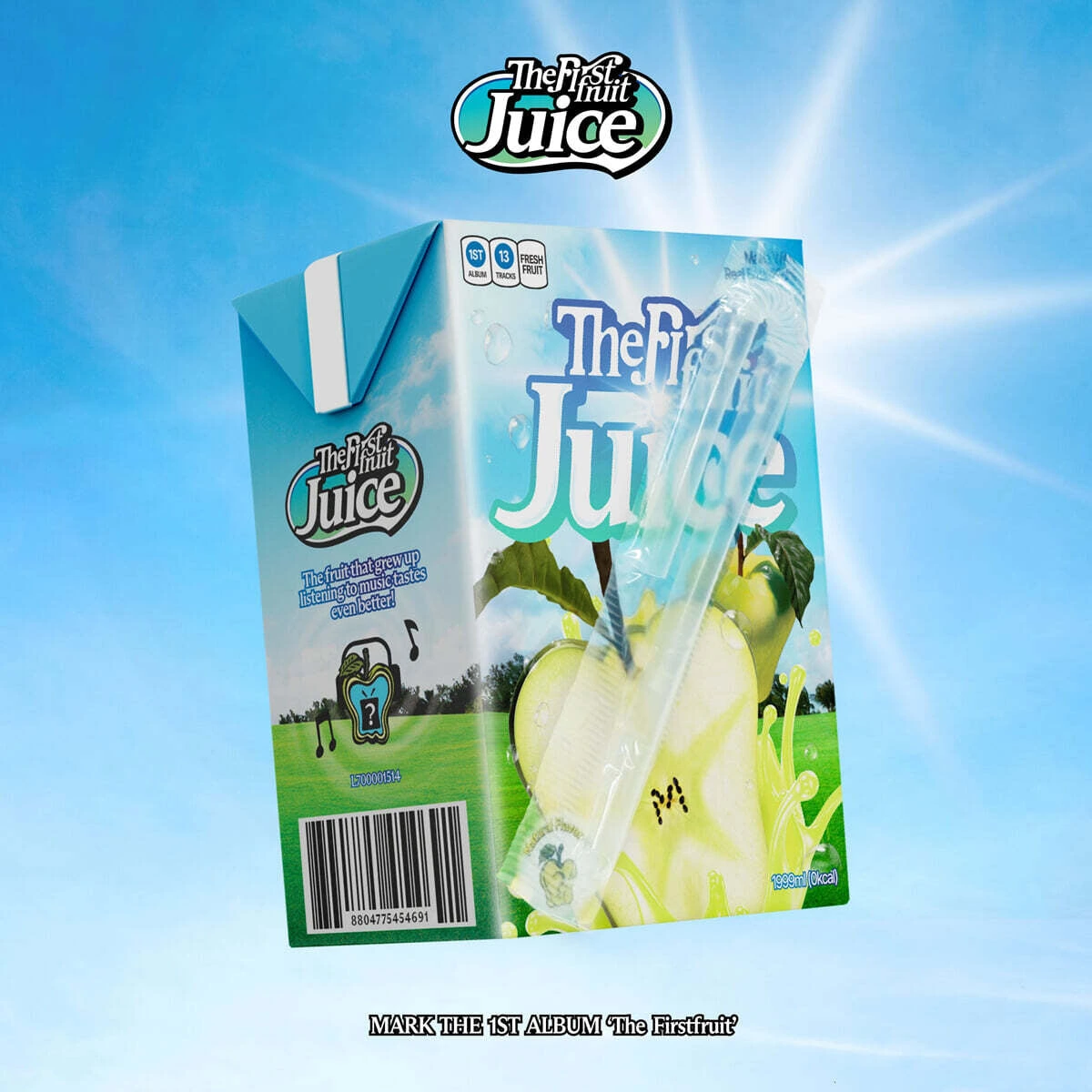 MARK - 1st Album [The Firstfruit] First Juice Ver. (Smart Album