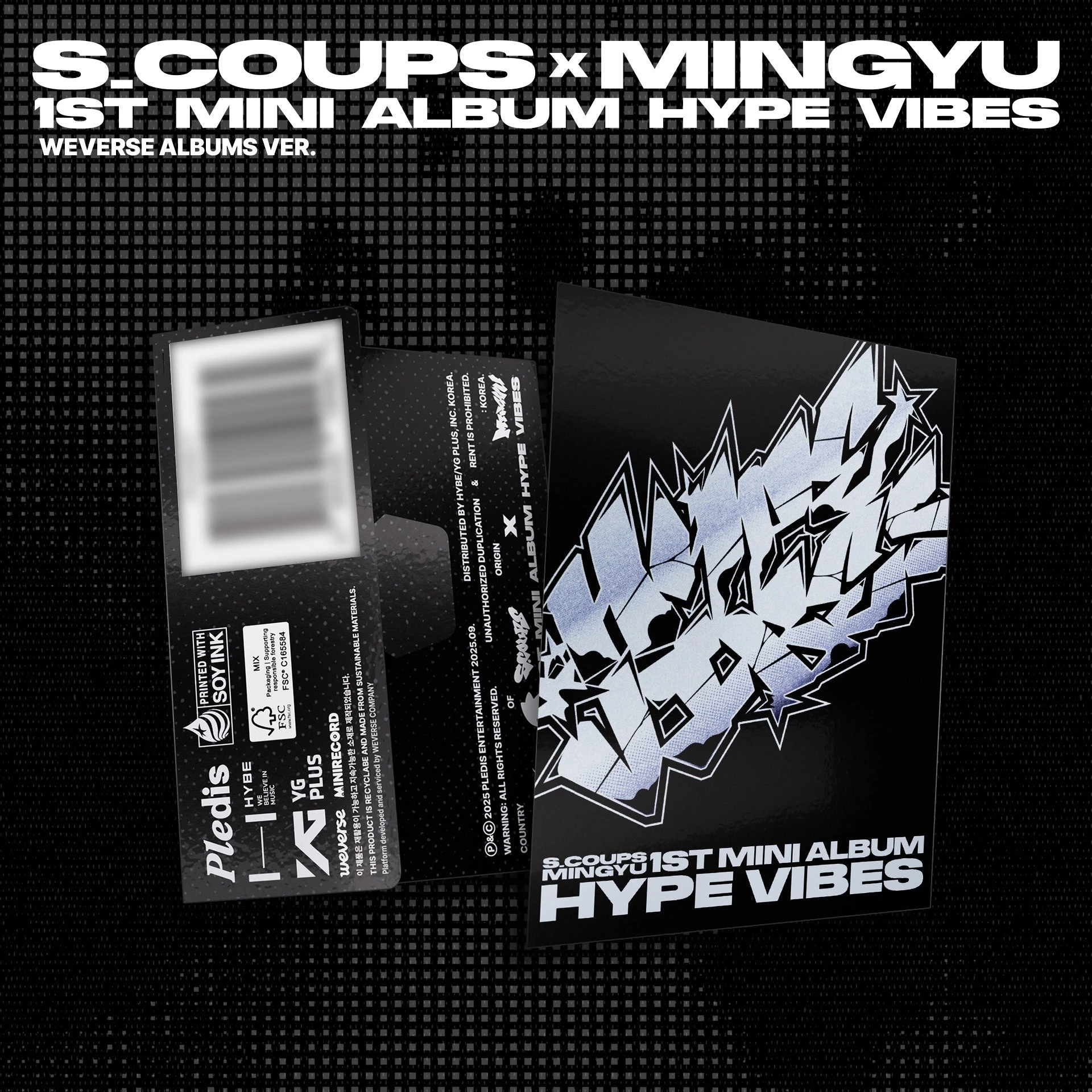 S.COUPS X MINGYU (SEVENTEEN) - 1st Mini Album [HYPE VIBES] Weverse