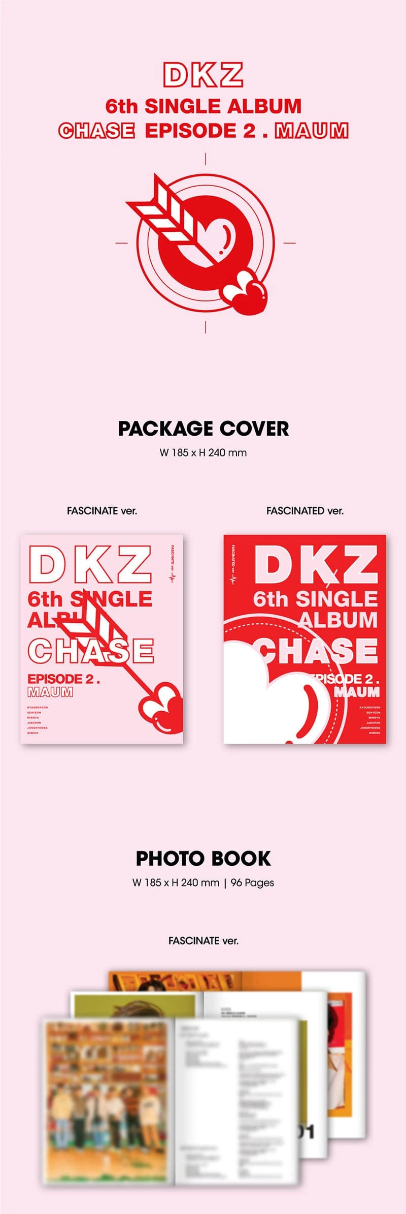 DKZ - CHASE EPISODE 2. MAUM [6TH SINGLE ALBUM] | KPOP HOUSE