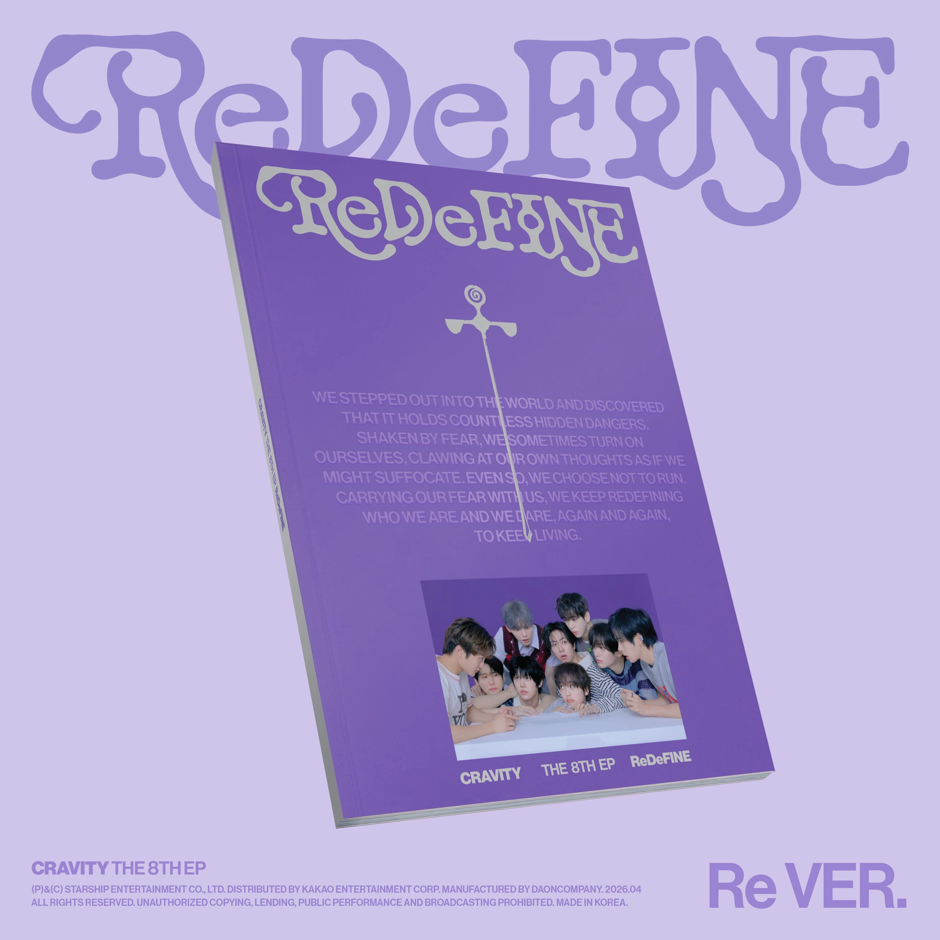 CRAVITY - 8th Mini Album [ReDeFINE] Re Ver. | KPOP HOUSE