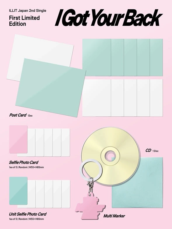 ILLIT - Japan 2nd Single [I GOT YOUR BACK] First Limited Edition