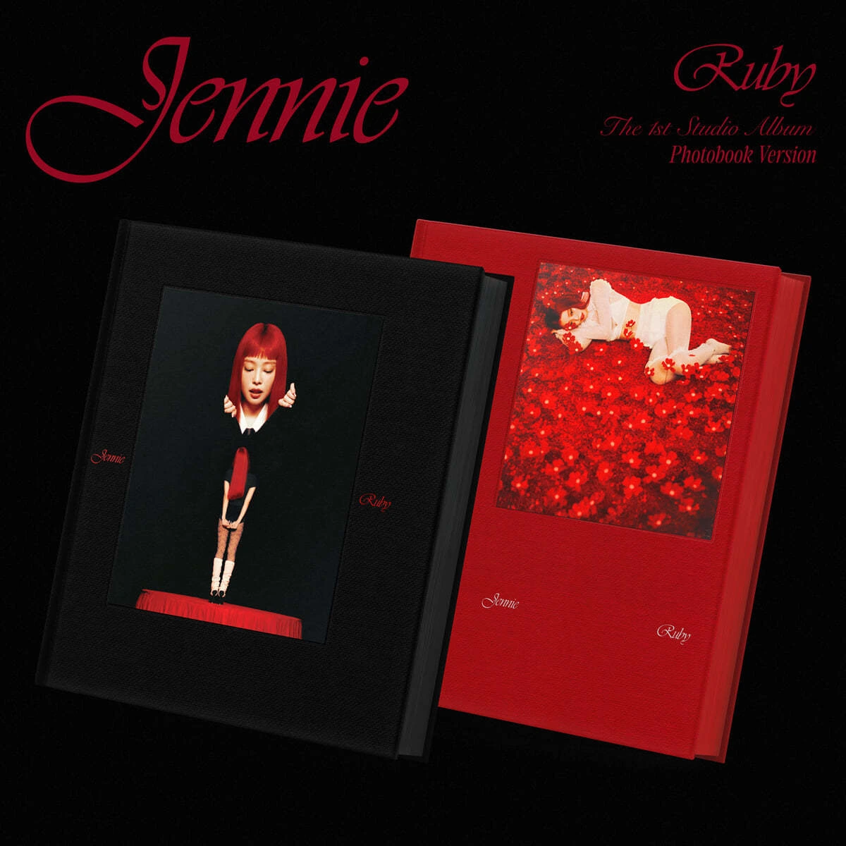アイドル JENNIE THE 1STSTUDIOALBUM RUBY GLASS CUP 1784078154351-JENNIE_-
