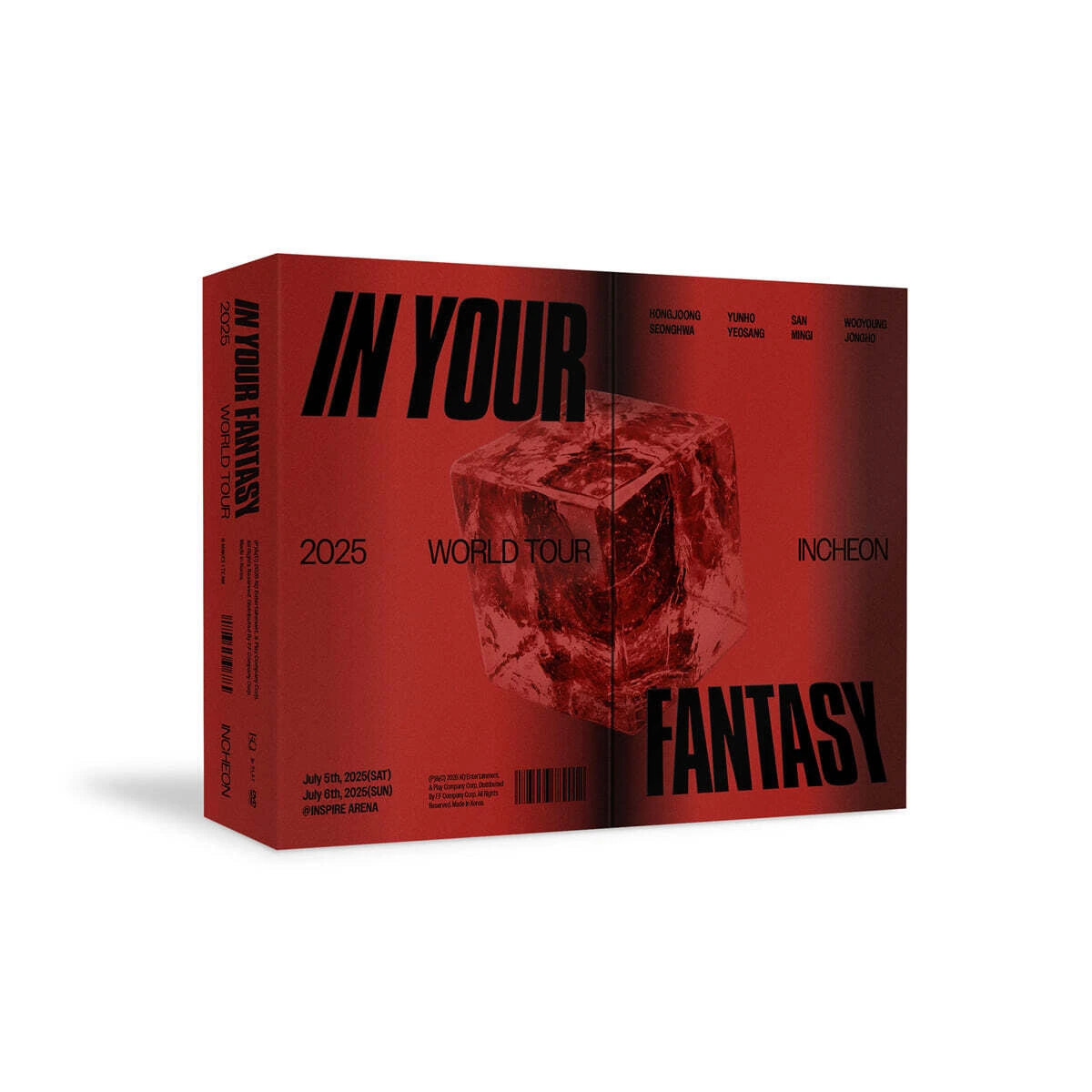 ATEEZ - 2025 WORLD TOUR [IN YOUR FANTASY] INCHEON DVD | KPOP HOUSE