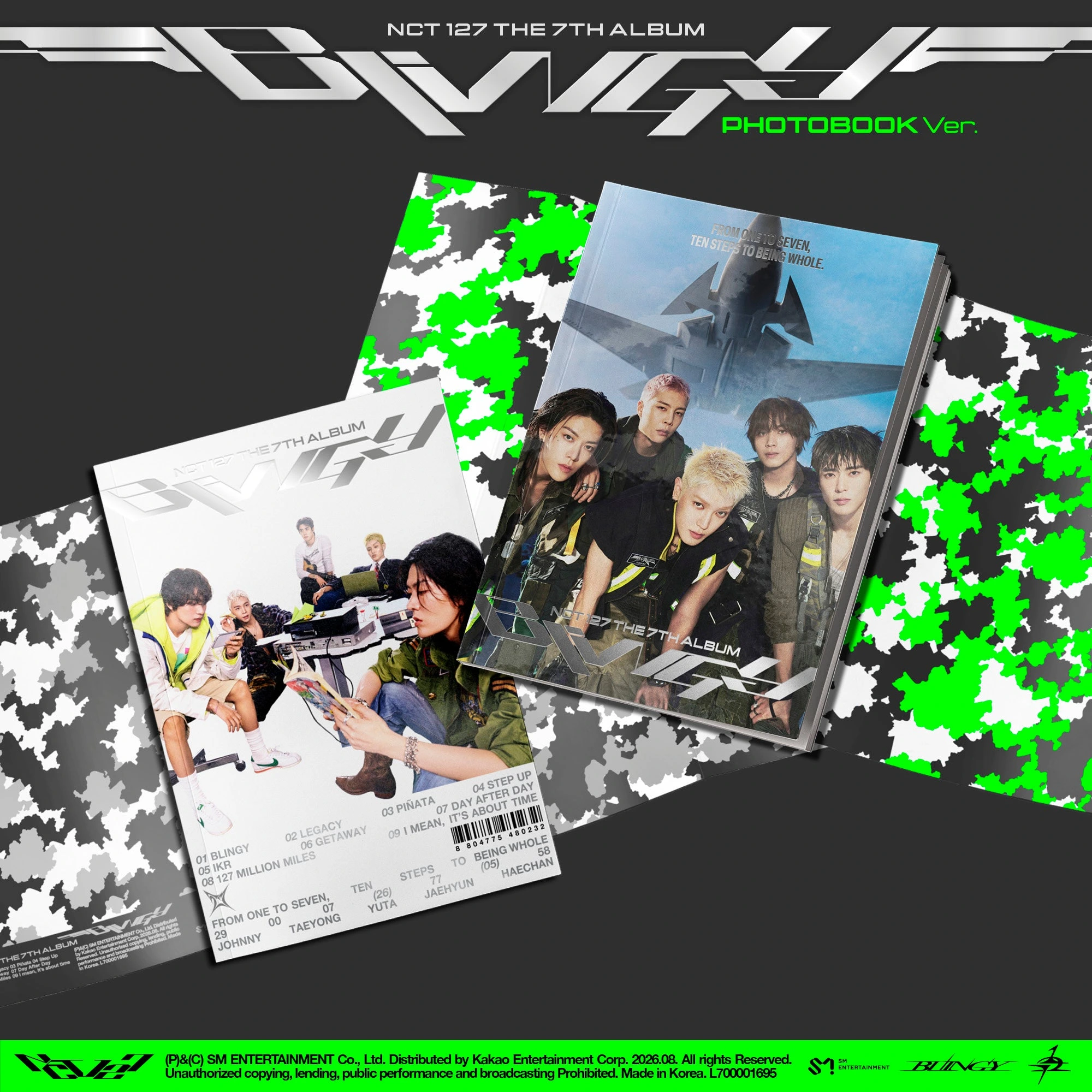 NCT 127 - 7th Album [BLINGY] CALL 127 Ver. (Smart Album) | KPOP HOUSE