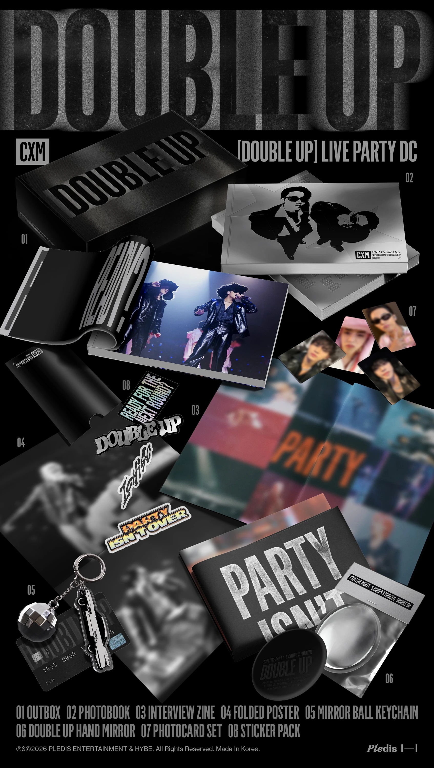 CxM (SEVENTEEN) - CxM [DOUBLE UP] LIVE PARTY DC | KPOP HOUSE