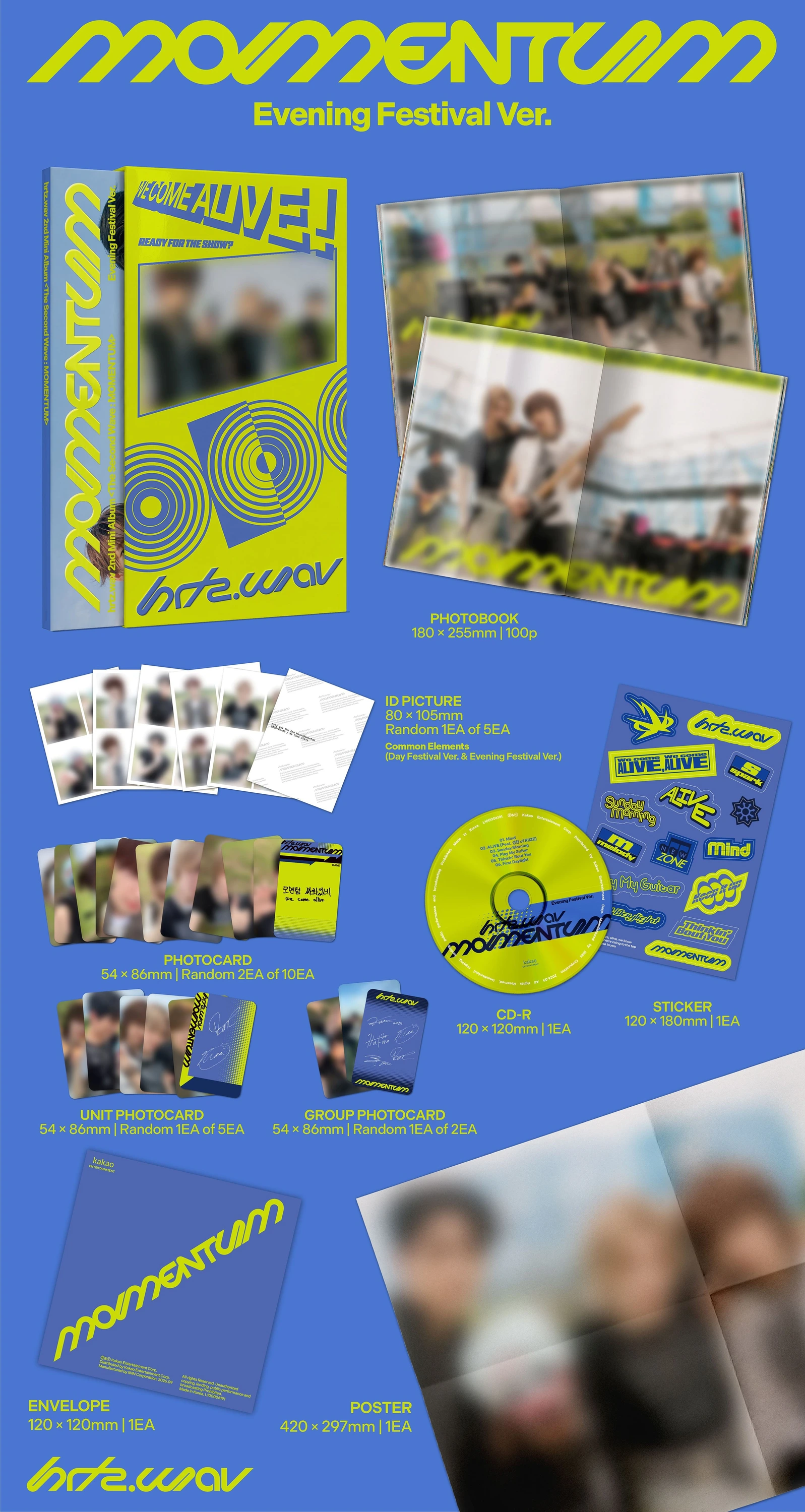 hrtz.wav - 2nd Mini Album [The Second Wave : MOMENTUM] Evening