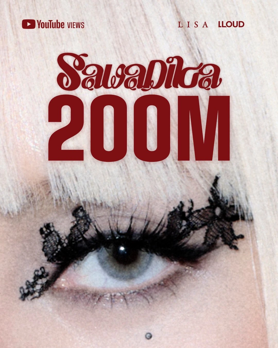 Lisa’s “SaWaDiKa” music video passes 200 million YouTube views