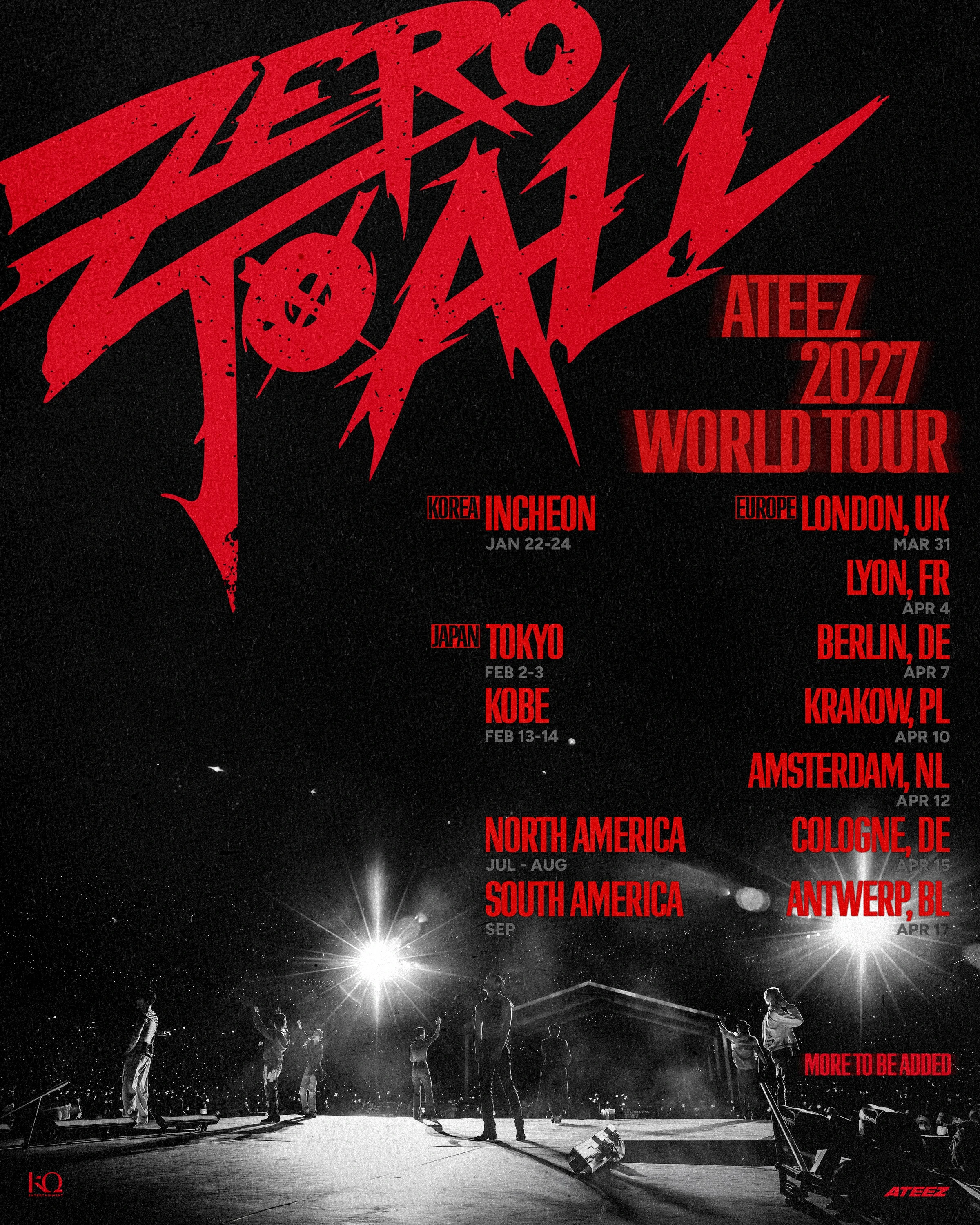 ATEEZ announce 2027 ‘ZERO TO ALL’ world tour