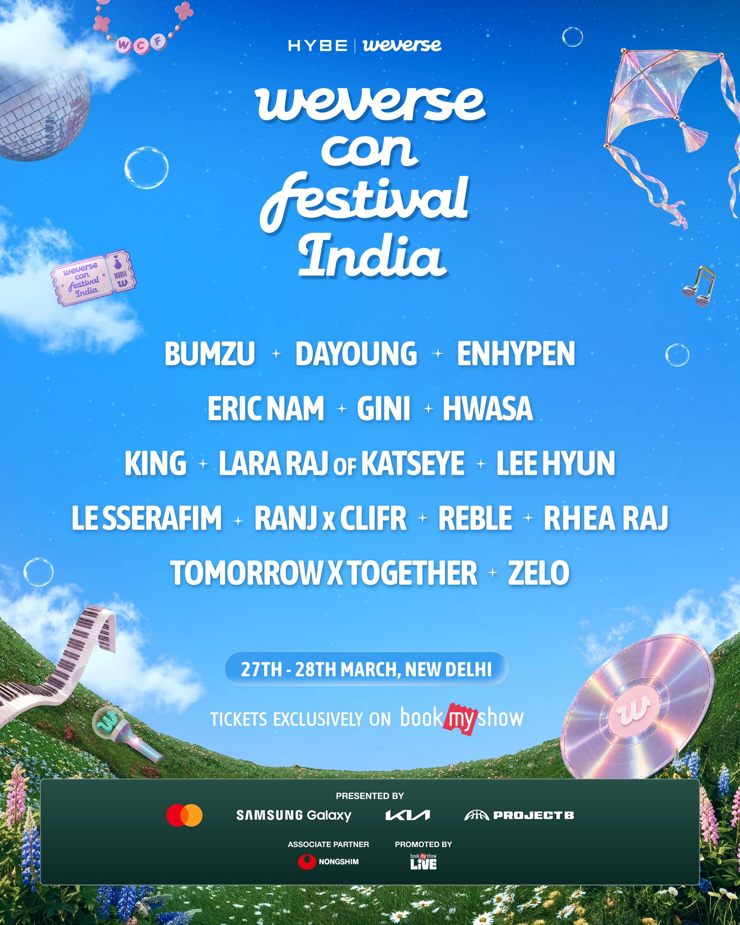 HYBE reveals Weverse Con Festival India 2027 lineup
