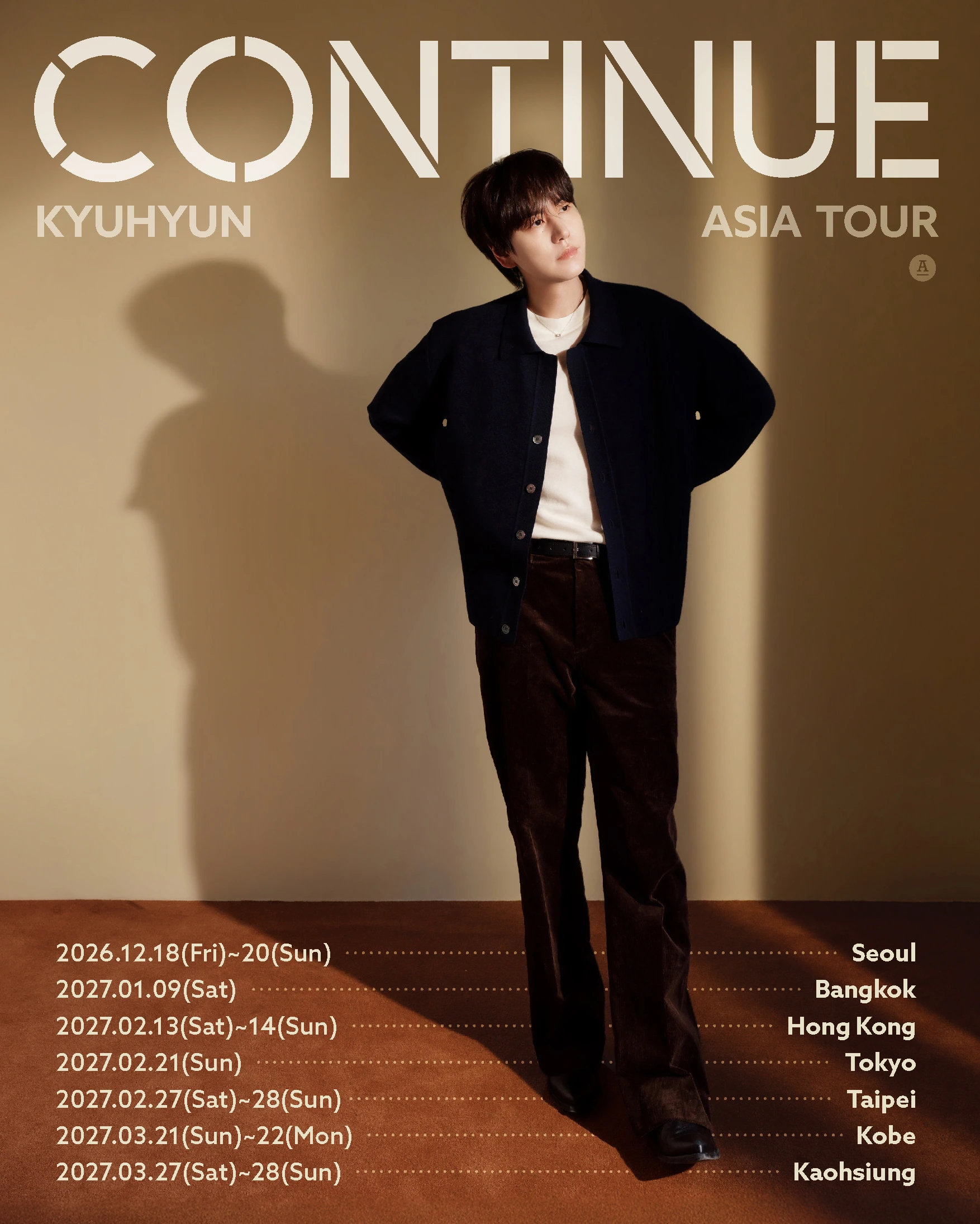 Kyuhyun announces Asia tour “CONTINUE”